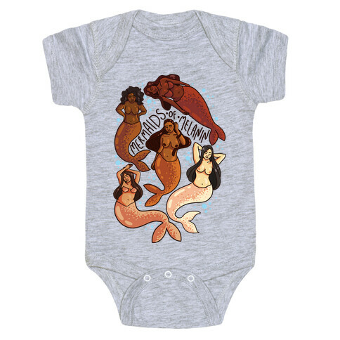 Mermaids of Melanin Baby One-Piece