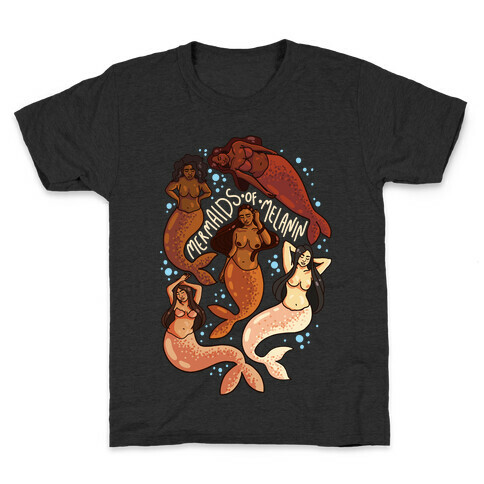 Mermaids of Melanin Kids T-Shirt