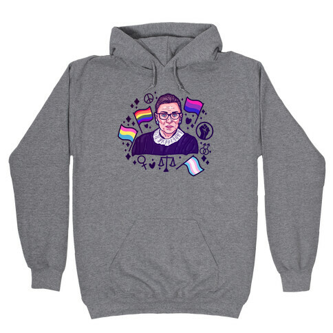 Pride Colors RBG Hooded Sweatshirt