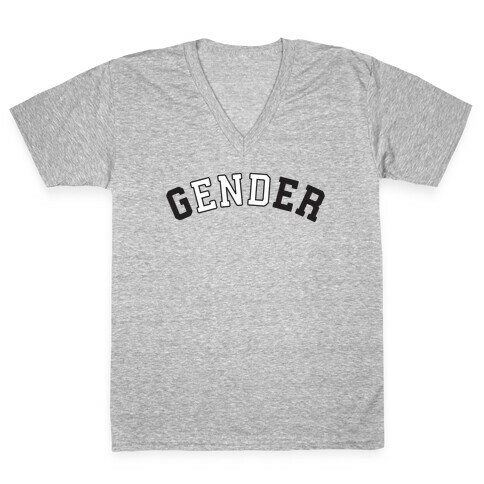 The End of Gender V-Neck Tee Shirt
