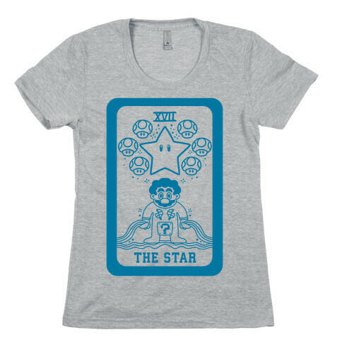 The Star Tarot Womens T-Shirt