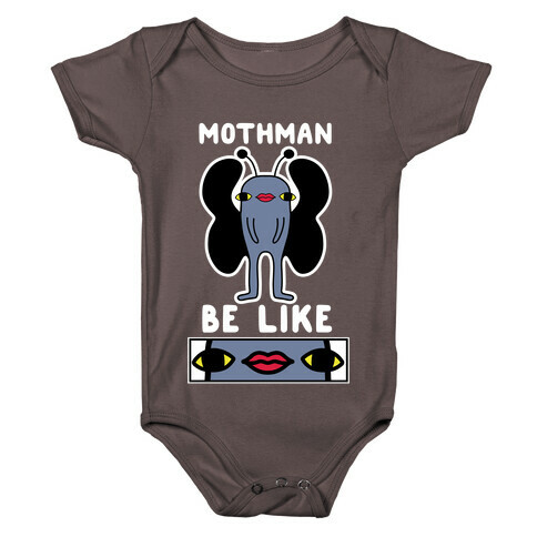 Mothman Be Like Baby One-Piece