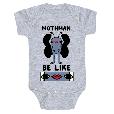 Mothman Be Like Baby One-Piece