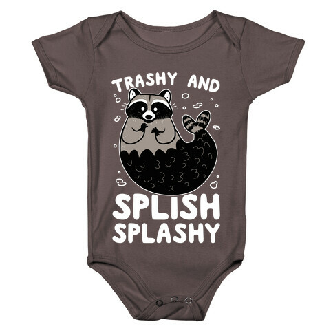 Trashy And Splish Splashy Baby One-Piece