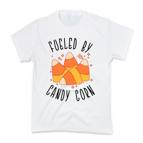 Fueled By Candy Corn Kids T-Shirt