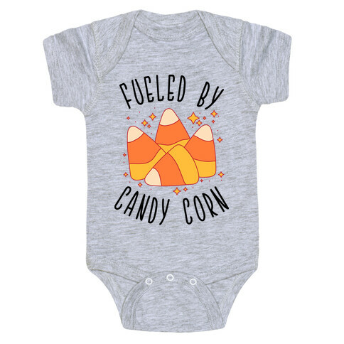 Fueled By Candy Corn Baby One-Piece