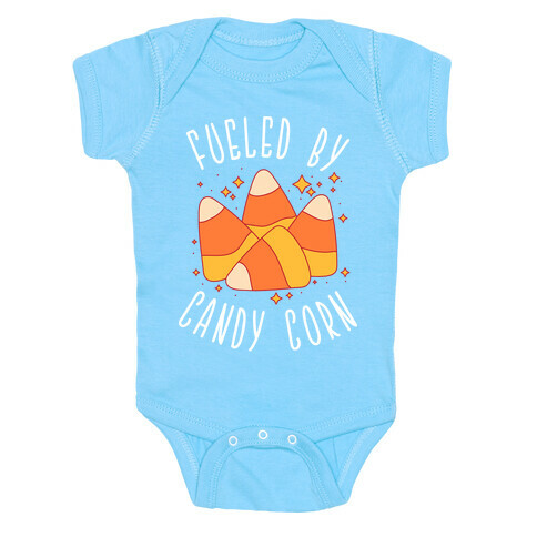 Fueled By Candy Corn Baby One-Piece