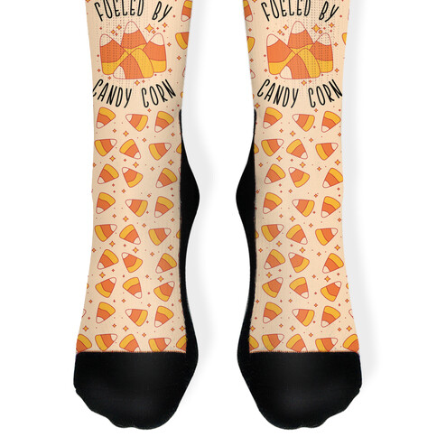 Fueled By Candy Corn Sock