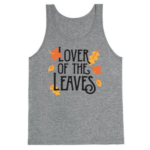 Lover of the Leaves Autumn Tank Top