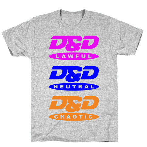 Dungeons and Dragons DVD Logo Parody  T-Shirt