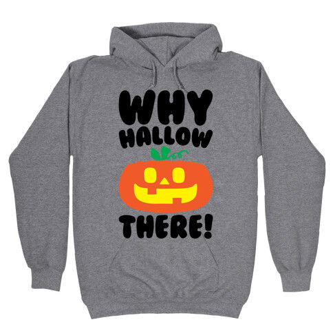 Why Hallow There Hooded Sweatshirt