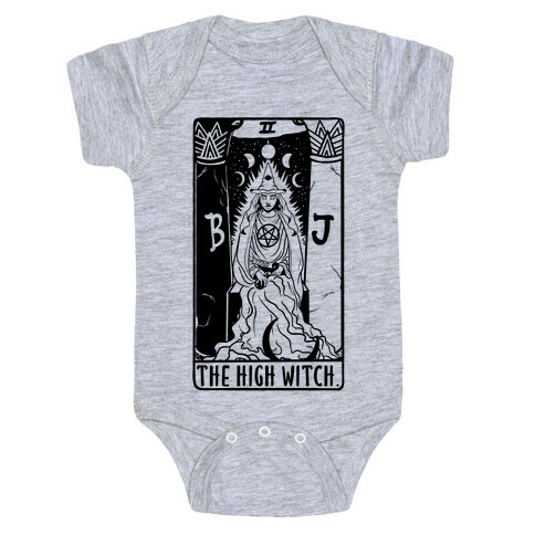 The High Witch Tarot Baby One-Piece