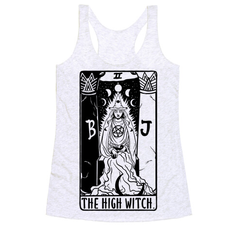 The High Witch Tarot Racerback Tank Top