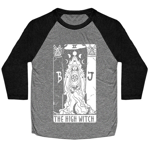 The High Witch Tarot Baseball Tee