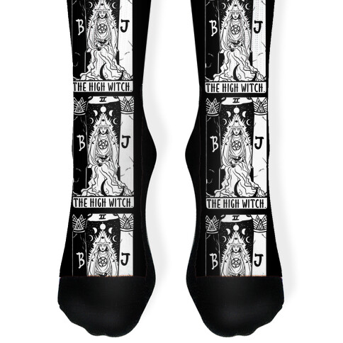 The High Witch Tarot Sock