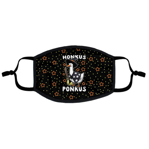 Honkus Ponkus Flat Face Mask