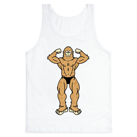 Buff cryptids: Bigfoot Tank Top