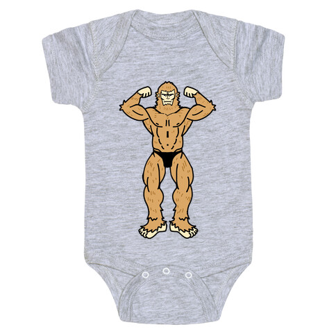 Buff cryptids: Bigfoot Baby One-Piece