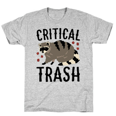 Critical Trash Raccoon Parody T-Shirt