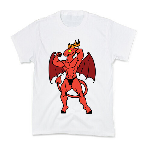 Buff cryptids: Jersey Devil Kids T-Shirt