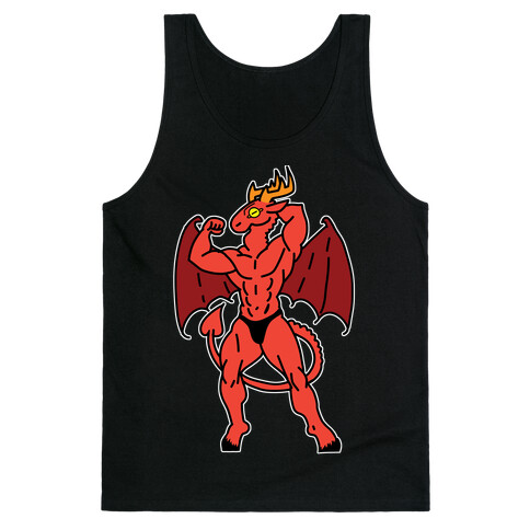 Buff cryptids: Jersey Devil Tank Top