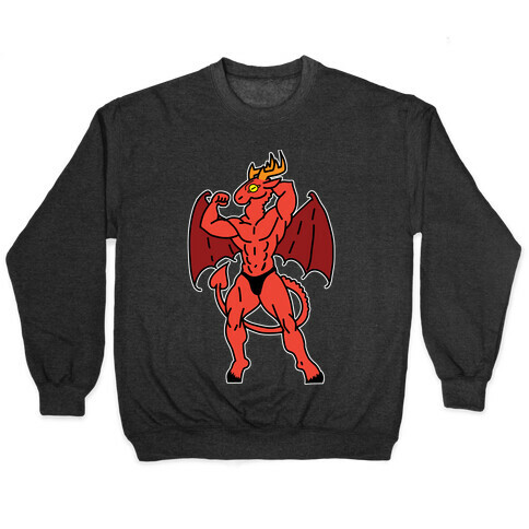 Buff cryptids: Jersey Devil Pullover