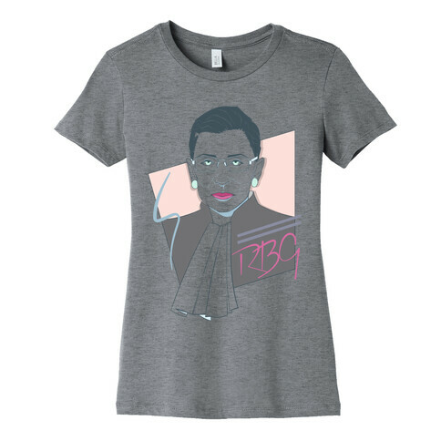 80's Ruth Bader Ginsburg Womens T-Shirt