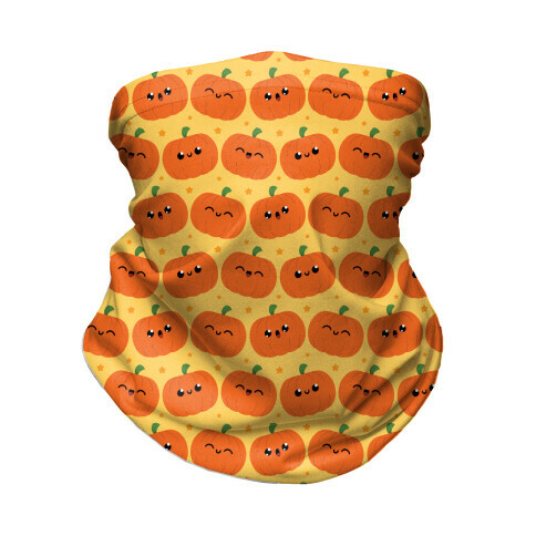 Cute Pumpkin Pattern Neck Gaiter