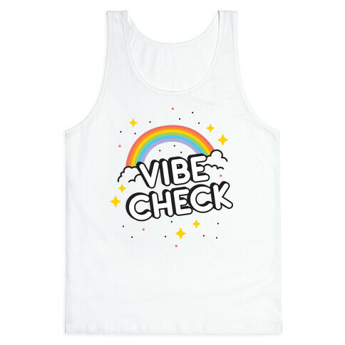 Vibe Check Rainbow Tank Top