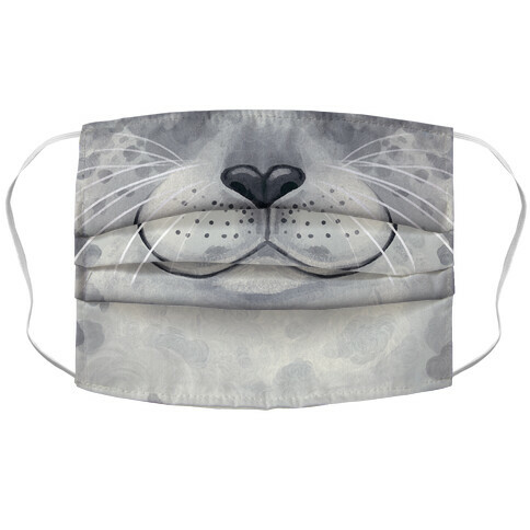 Seal Mouth Accordion Face Mask