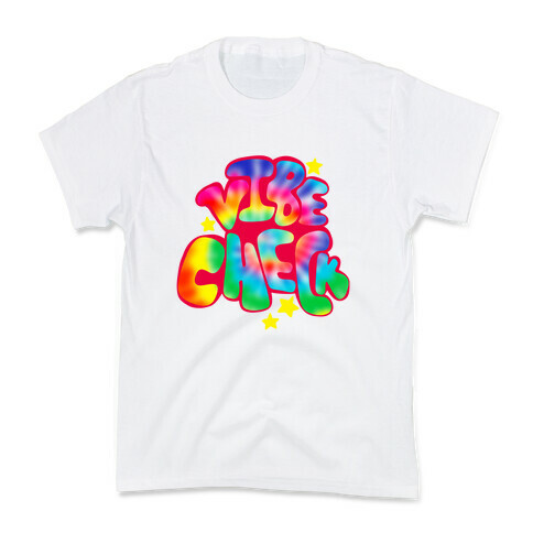 Trippy Vibe Check Kids T-Shirt