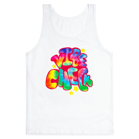 Trippy Vibe Check Tank Top