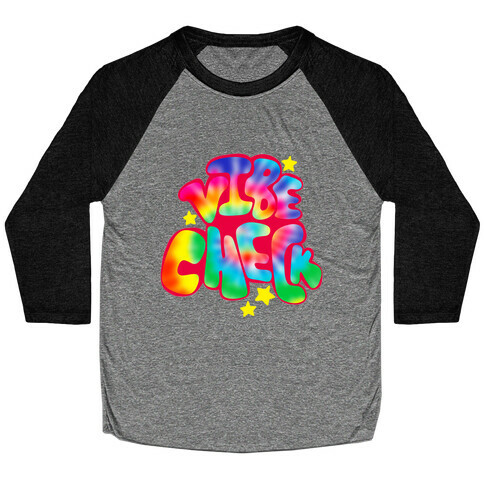 Trippy Vibe Check Baseball Tee