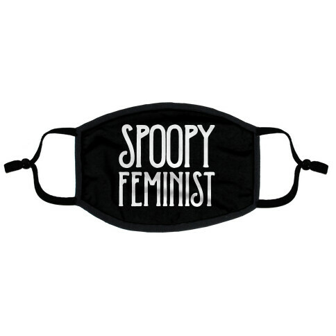Spoopy Feminist Flat Face Mask