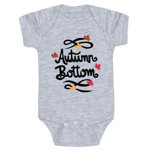 Autumn Bottom Baby One-Piece
