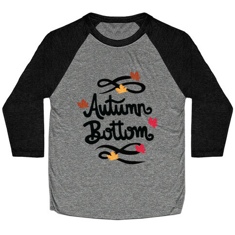 Autumn Bottom Baseball Tee