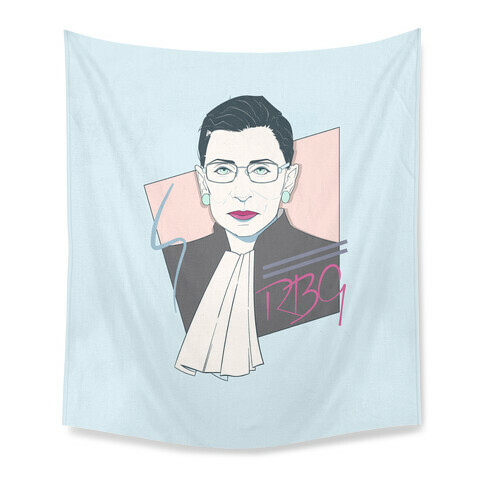 80's Ruth Bader Ginsburg Tapestry