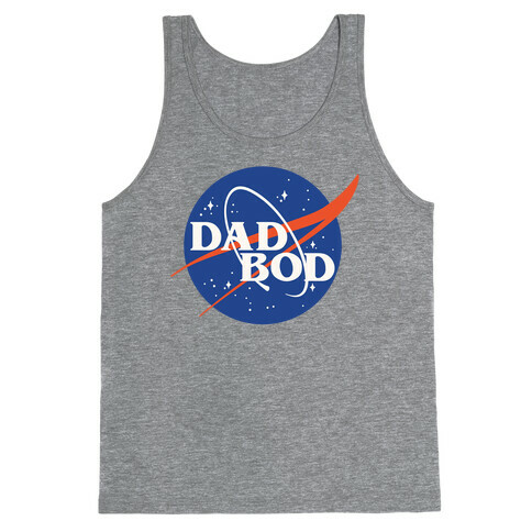 Dad Bod Nasa Parody Tank Top