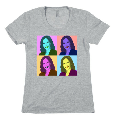 Pop Art Kamala Womens T-Shirt