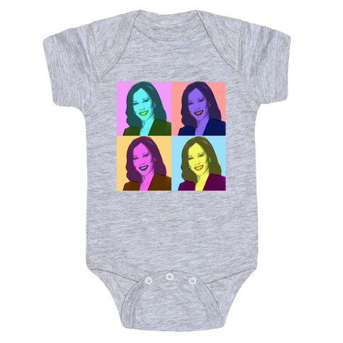 Pop Art Kamala Baby One-Piece