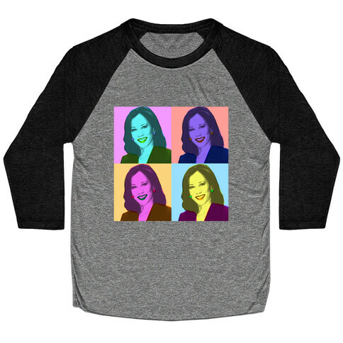 Pop Art Kamala Baseball Tee