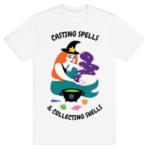 Casting Spells & Collecting Seashells T-Shirt