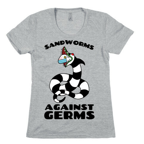 Sandworms Against Germs Womens T-Shirt