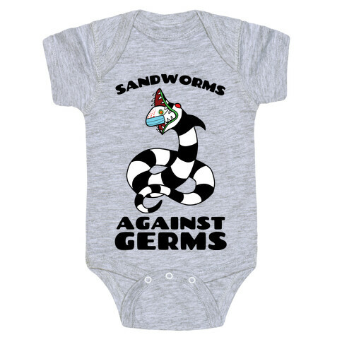 Sandworms Against Germs Baby One-Piece