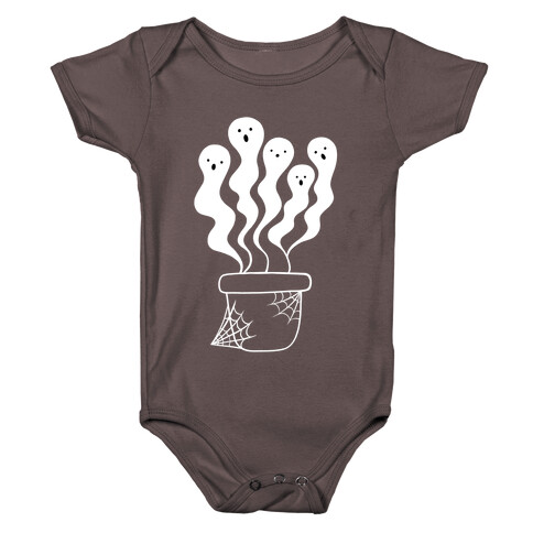 Spooky Ghost Plant Baby One-Piece