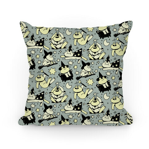 Magic Frogs Pillow