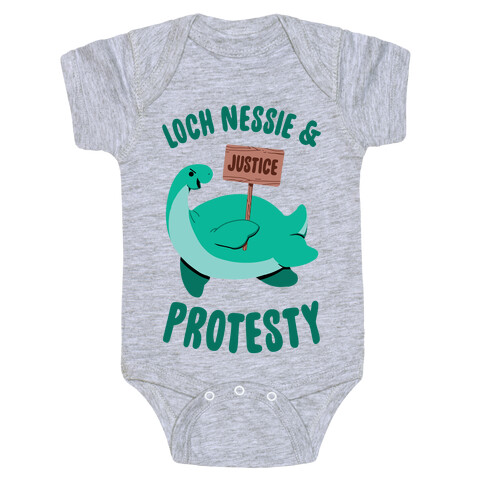 Loch Nessie & Protesty Baby One-Piece