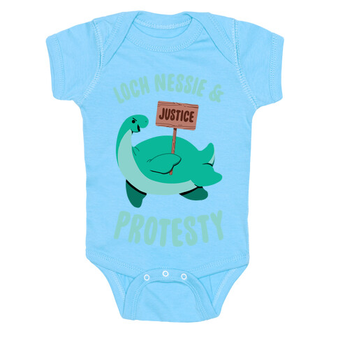Loch Nessie & Protesty Baby One-Piece