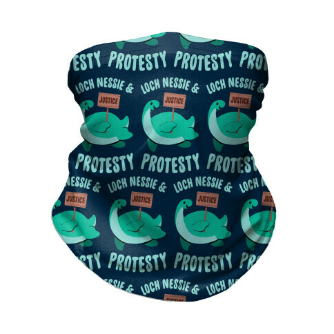 Loch Nessie & Protesty Neck Gaiter