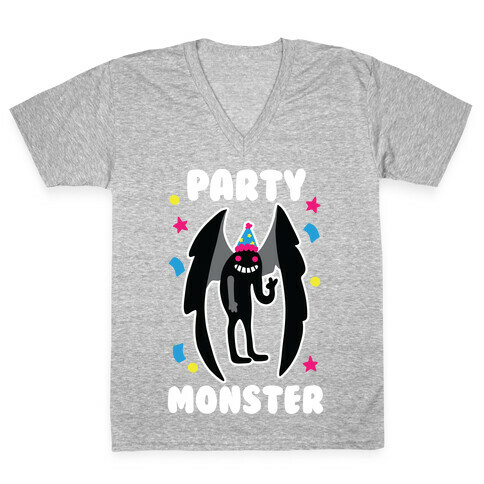 Party Monster : Mothman V-Neck Tee Shirt